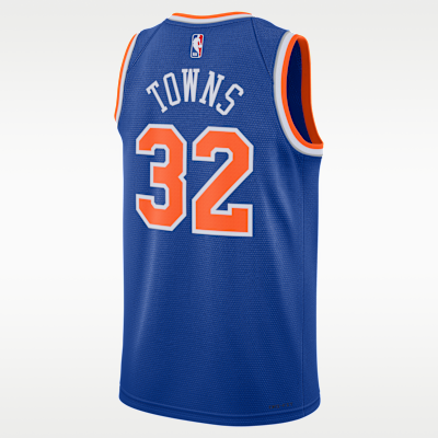 Jersey Nike Dri-FIT de la NBA Swingman para hombre New York Knicks Icon Edition