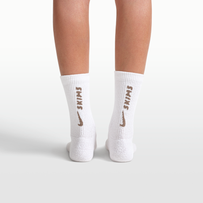 Dámské středně vysoké ponožky NikeSKIMS Dri-FIT (3 páry)