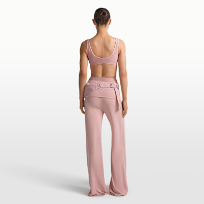 Bra de microescote en forma U para mujer NikeSKIMS Ribbed Seamless