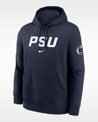 Мужское худи Penn State Club 2-Hit Nickname Nike College Pullover Hoodie