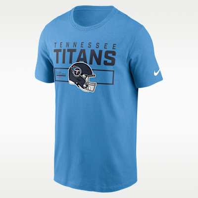 Playera Nike de la NFL para hombre Tennessee Titans Helmet Essential