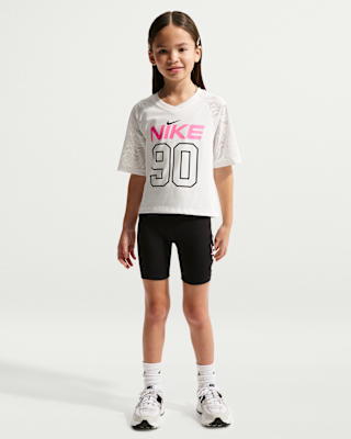 Детские шорты Nike Little Kids' Dri-FIT Easy Breezy 2-Piece Bike Shorts Set