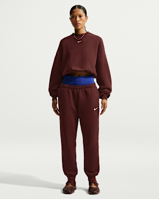 Женские спортивные штаны Nike Studio Fleece Medium Weight Mid-Rise Joggers