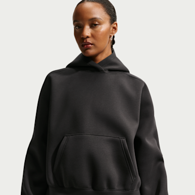 Nike Pregame Fleece Oversize Kadın Kapüşonlu Sweatshirt'ü görsel 3