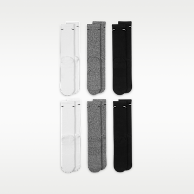 Nike Everyday Plus Cushioned Training Crew Socks (6 Pairs)