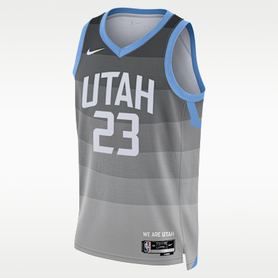 Jersey Nike de la NBA Swingman para hombre de Lauri Markkanen de los Utah Jazz City Edition