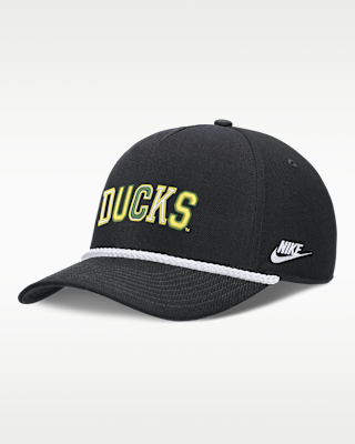 Женские  Oregon Legacy Basketball Rope Rise Nike College Adjustable Hat для баскетбола