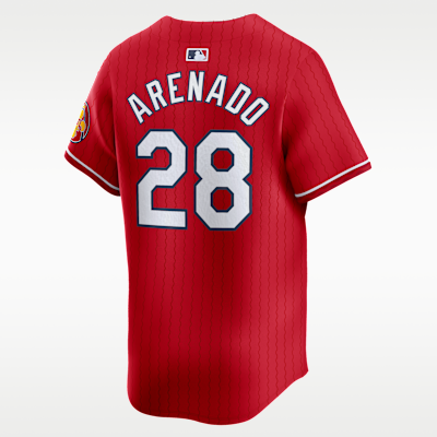 Jersey Nike Dri-FIT ADV de la MLB Limited para hombre Nolan Arenado St. Louis Cardinals City Connect