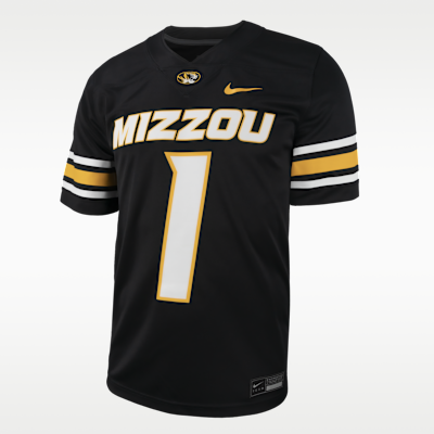 Jersey de fútbol americano universitario Nike Replica para hombre Missouri