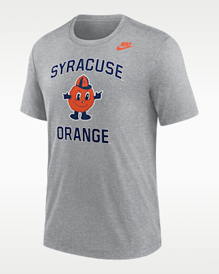Мужская футболка Syracuse Orange Nike Football Tri-Blend для футбола