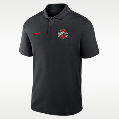 Ohio State Primetime Victory Primary Logo Men's Nike Dri-FIT College Polo