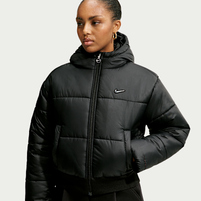 Nike Sportswear Classic Puffer Therma-FIT Bol Kapüşonlu Kadın Ceketi