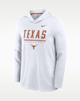 Мужские Texas Sideline Nike Dri-FIT College Long-Sleeve Hooded Top