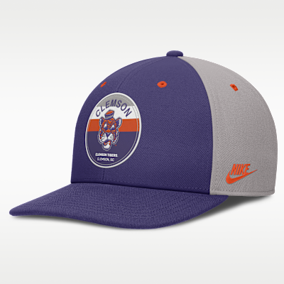 Clemson Athletic Prep Pro Men's Nike Dri-FIT College Adjustable Hat
