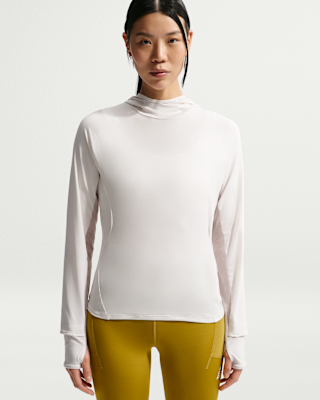 Женские  Nike ACG UV-Resistant Hooded Trail Mid-Layer Top для бега