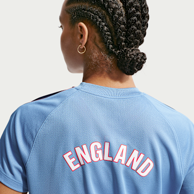 Nike İngiltere Strike Nike Dri-FIT Kısa Kollu Kadın Futbol Üstü görsel 2