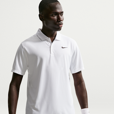 NikeCourt Dri-FIT Erkek Tenis Polo Üst görsel 3