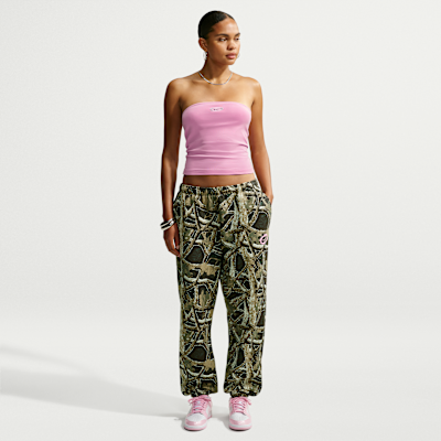Женские брюки Nike Studio Fleece Medium Weight Women's High-Rise Oversized Cuffed Pants