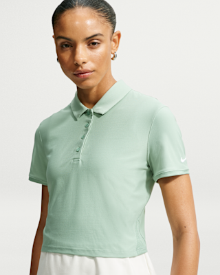 Женские шорты Nike Victory Dri-FIT Short-Sleeve Cropped Golf Polo