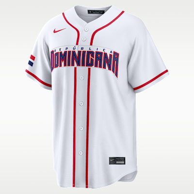 Jersey Nike Stadium para hombre Vladimir Guerrero Jr. Dominican Republic National Baseball Team 2026 World Baseball Classic