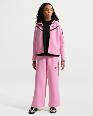 Детские  Nike Tech Fleece Big Kids' (Girls') Wide-Leg Pants