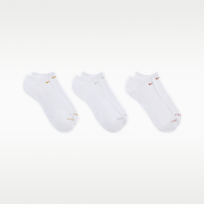 Nike Everyday Plus Cushion Training No-Show Socks (3 Pairs)