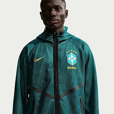 Nike Brezilya Nike Dri-FIT Anthem Erkek Futbol Ceketi