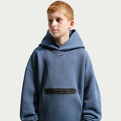 Nike Sportswear Tech Fleece Big Kids' (Boys') Oversized Pullover Hoodie