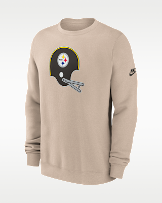 Мужские  Pittsburgh Steelers Rewind Club Nike NFL Pullover Crew