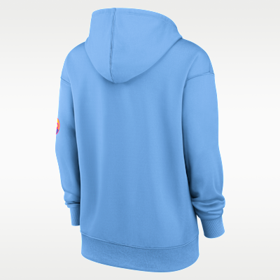 Colorado Rockies Authentic Collection City Connect Women's Nike Therma MLB Pullover Hoodie