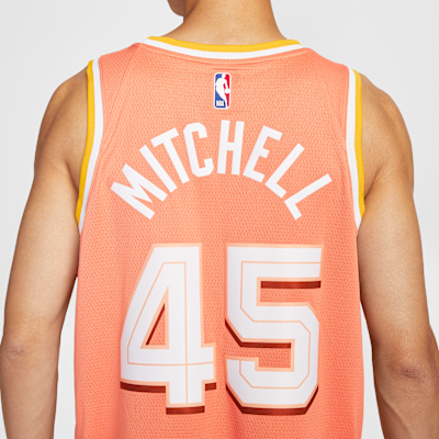 Donovan Mitchell Cleveland Cavaliers City Edition Men's Nike NBA Swingman Jersey
