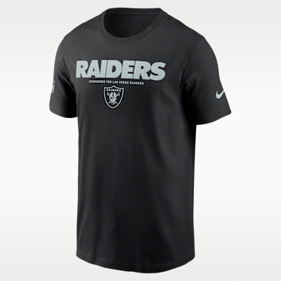 Playera Nike Dri-FIT de la NFL para hombre Las Vegas Raiders Sideline Team Issue