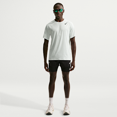 Nike AeroSwift Dri-FIT ADV Kısa Kollu Erkek Koşu Üstü görsel 4