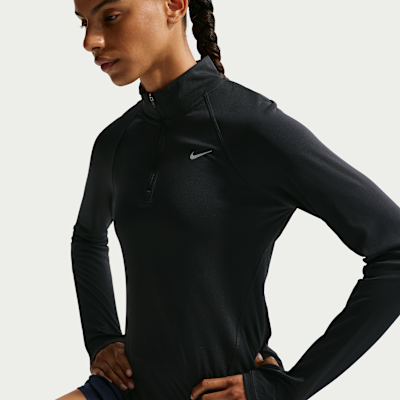 Nike Tempo Dri-FIT Çeyrek Fermuarlı Kadın Koşu Üstü görsel 3