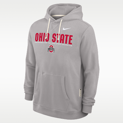 Ohio State Sideline Men's Nike Dri-FIT College Pullover Hoodie