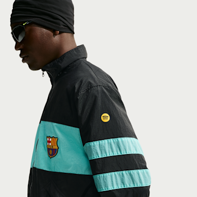Nike FC Barcelona Üçüncü Nike Repel i96 Erkek Antrenman Ceketi görsel 2