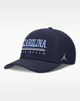 Мужские  North Carolina Sideline Practice Rise Jordan Brand Dri-FIT College Adjustable Hat
