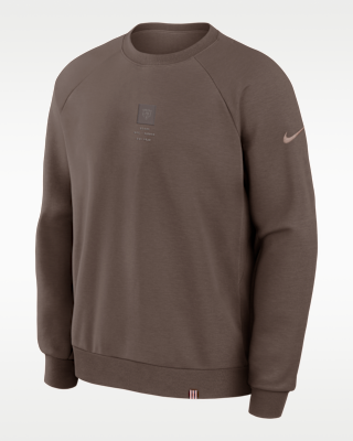 Мужские  Chicago Bears Primary Nike Dri-FIT NFL Pullover Crew