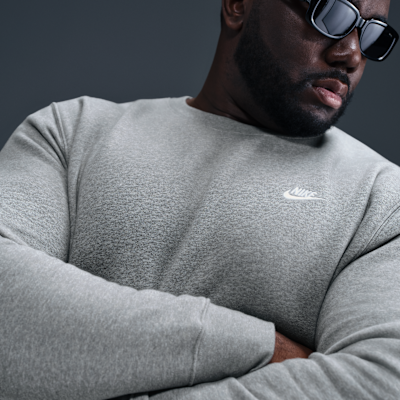 Nike Club Erkek Fleece Crew Üst görsel 8