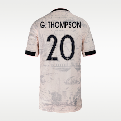 Giselle Thompson Angel City FC 2025 Stadium Away Big Kids' Nike Dri-FIT NWSL Replica Jersey