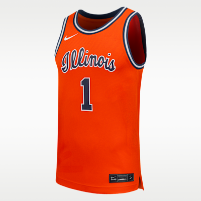 Illinois Fighting Men's Basketball Nike College Replica Jersey