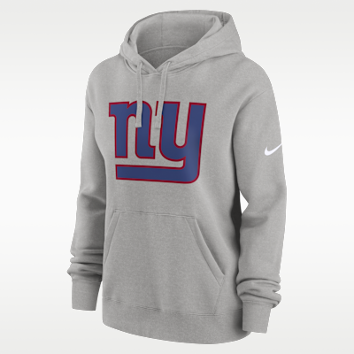New York Giants Club Women's Nike NFL Pullover Hoodie