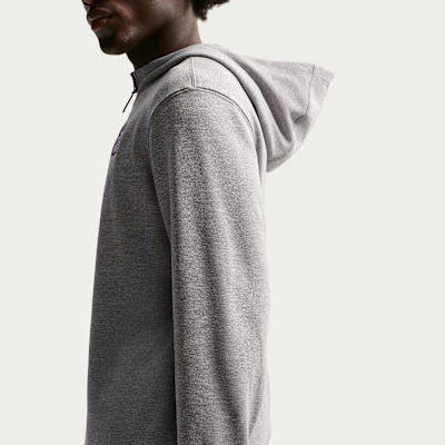 Kansas State Wildcats Nike NCAA Men's Basketball Coaches' Pullover Hoodie