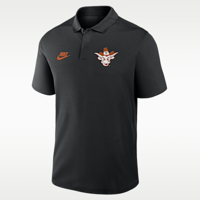 Texas Primetime Victory Legacy Vault Logo Men's Nike Dri-FIT College Polo