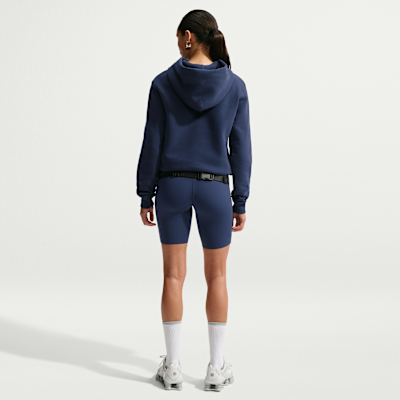 Nike Studio Fleece Orta Kalınlıkta Kapüşonlu Kadın Sweatshirt'ü görsel 5