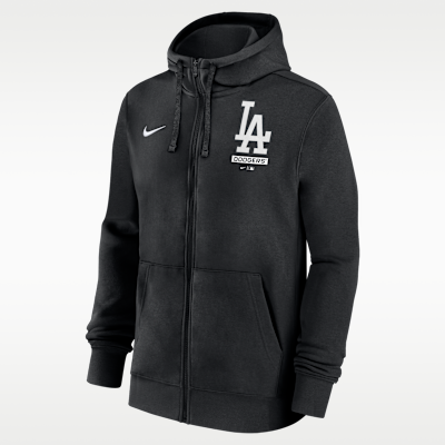 Los Angeles Dodgers Lockup Men's Nike MLB Full-Zip Hoodie