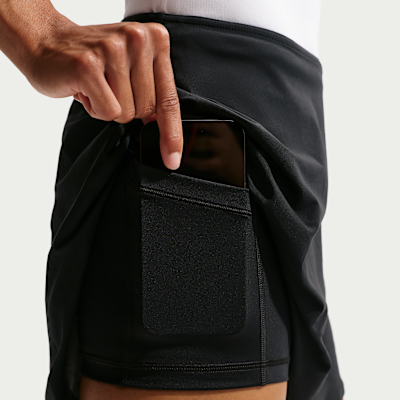 Nike Victory Dri-FIT Fırfırlı Kadın Tenis Eteği görsel 7