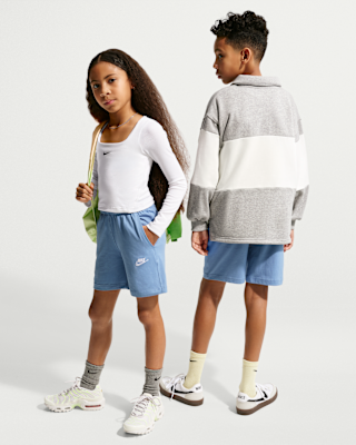 Детские шорты Nike Sportswear Club Big Kids' 6" Knit Shorts