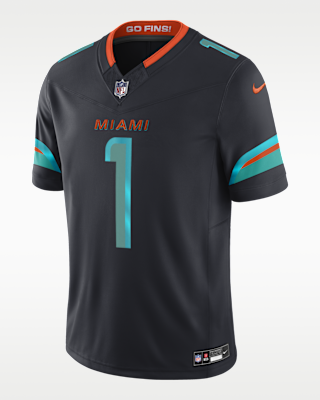 Мужские джерси Tua Tagovailoa Miami Dolphins Rivalries Collection Nike Dri-FIT NFL Limited Jersey