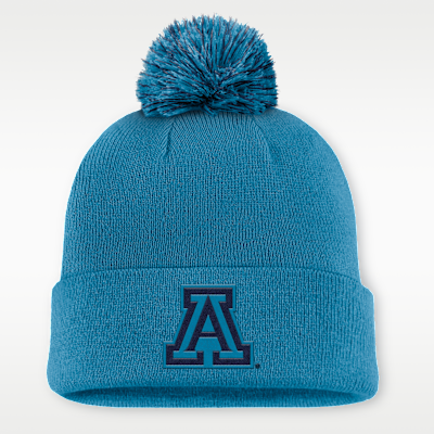 Gorro con dobladillo y pompón universitario Nike Arizona Primetime Campus Toned para hombre
